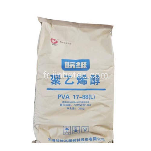 Granules PVA à acétate de polyvinyle pour PVB